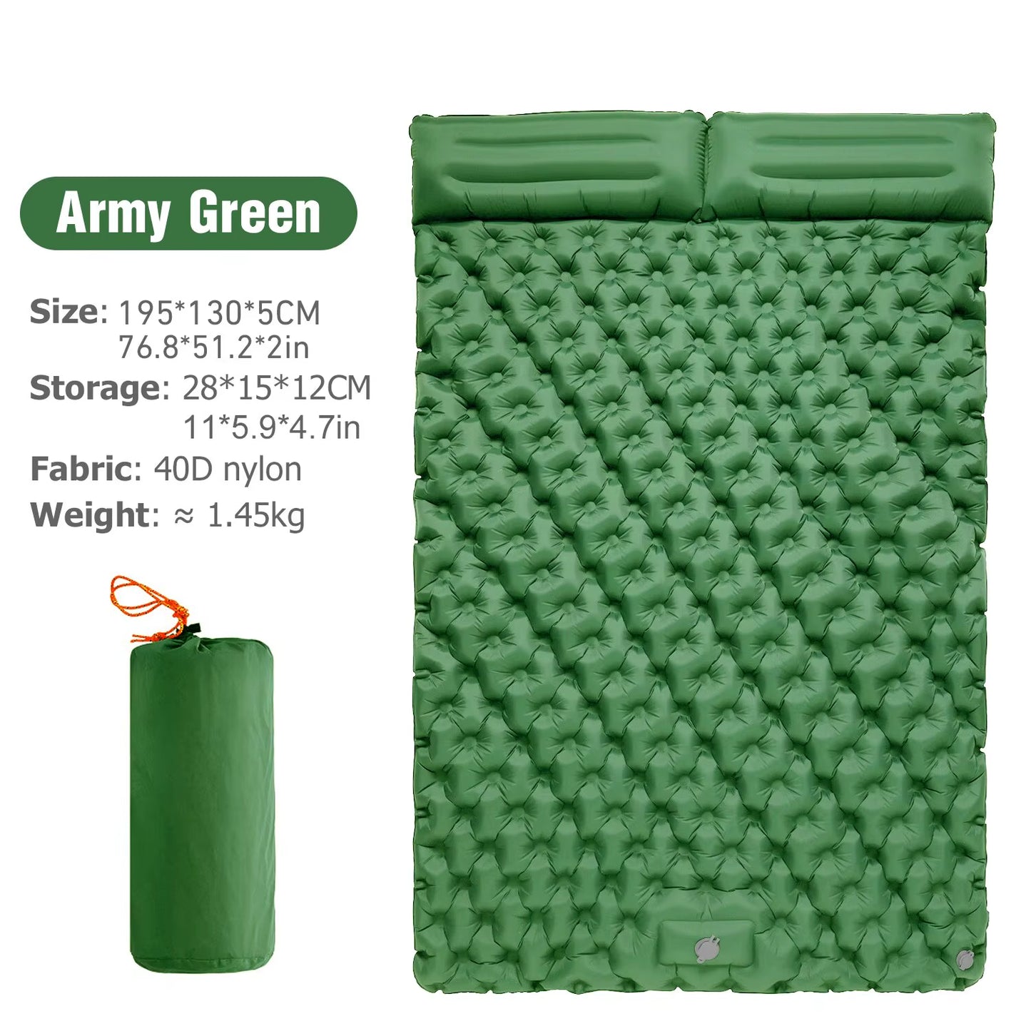 AirEase Double Camping Mat