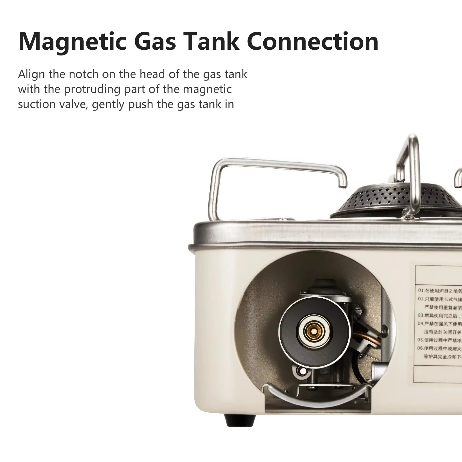 TurboCamp 2800W Portable Gas Stove